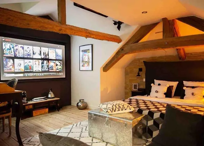 Le Loft Des Hospices : Centre/parking/vueriviere Appartement Beaune (Cote d'Or)